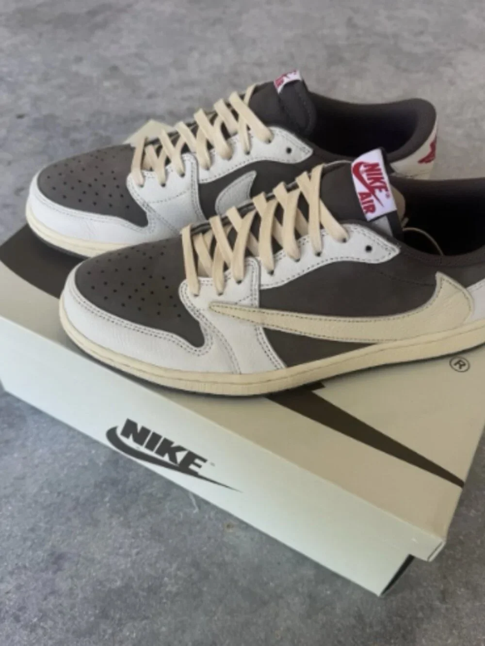 Nike Air Jordan 1 Low OG SP Travis Scott Reverse Mocha